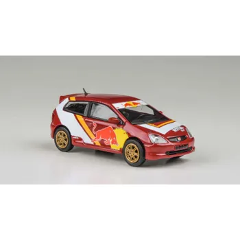 autíčko Honda Civic Type R EP3 No Good Racing 2001 1:64 - PARAGON Models Honda Civic Type-R EP3 2001 - kovový model auta 1/64