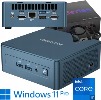 Stolní počítač Mini PC GEEKOM IT12 Intel Core i7-1280P 32GB RAM 1TB + Win11 Pro