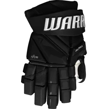 Hokejové rukavice Hokejové rukavice Warrior Alpha LX3 Black Junior 12 palců