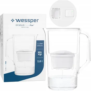 Filtrační konvice Filtrační konvice Wessper D1 SOLID FutureFlow 3,3 l bílá