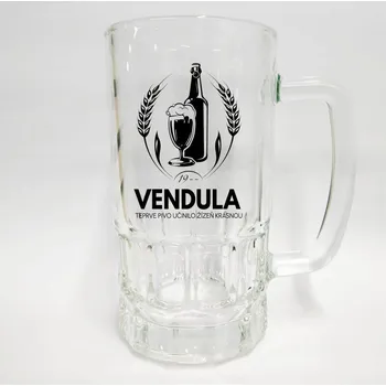 Sklenice Skleněný půllitr se jménem Vendula v1