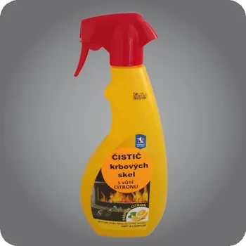 Čisticí prostředek Čistič krbových skel CITRON 750 ml