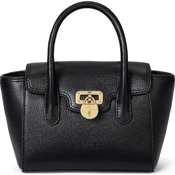 Kabelka Kožená kabelka Lauren Ralph Lauren 431969349 černá 99X, vel. ONE SIZE