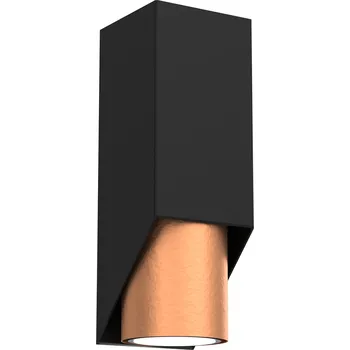 Nástěnné svítidlo Nástěnné svítidlo Luminex černé, oranžové, patice GU10, 8 W