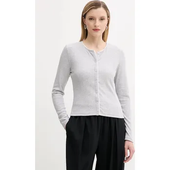 Dámský svetr Kardigan Samsoe Samsoe SAJUNE F25200034 šedá 09X, vel. L