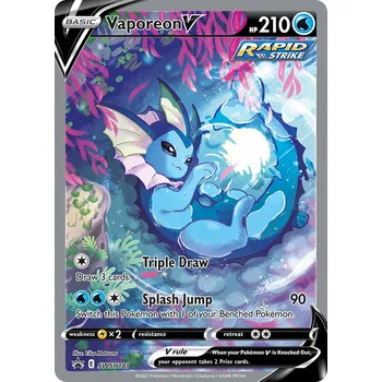 Sběratelská karetní hra Pokémon Vaporeon V SWSH 181