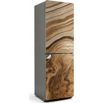 Fototapeta Samolepka na ledničku – Loft styl, kuchyně, detailní vzor dřeva