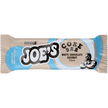 Weider Joe´s Core Bar 45 g, tyčinka se zvýšeným obsahem bílkovin Varianta: White Chocolate Coconut
