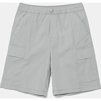 Dětské kraťasy United Colors of Benetton šedá barva, nastavitelný pas, 4L2VC9046 4L2VC9046.G.Seasonal 09X, vel. 160