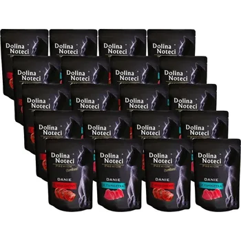 Krmivo pro kočku Dolina Noteci Premium pro kočky Mix příchutě 20x85g