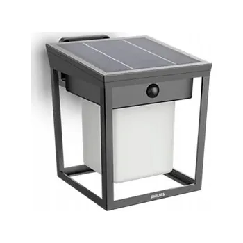 Venkovní osvětlení Zahradní nástěnné svítidlo Philips černé s integrovaným LED zdrojem 1,5 W