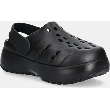 Dámské pantofle Pantofle adidas Adilette Clog Platform dámské, černá barva, na platformě, JP9577 99X, EUR 37