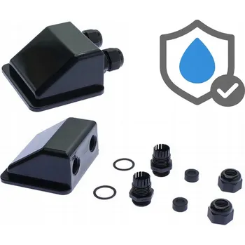 IP kamera Střešní průchodka pro solární panely PIANO BLACK pro kabely