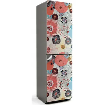 Fototapeta Dekorativní Samolepicí na Lednici Abstraktní Květiny