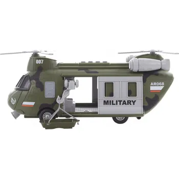 autíčko Bateriový vojenský vrtulník