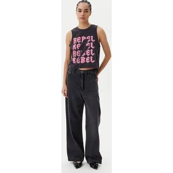 Noisy May Top Rebel 27034002 Šedá Oversize XS