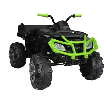 Dětské elektrovozidlo LEAN CARS Čtyřkolka BDM 0909 Zelená 24V - Elektrické autíčko