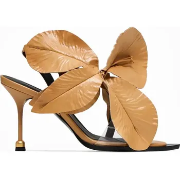 Dámské sandále Kožené sandály Vanda Novak Daisy Daisy.Camel.Beige béžová 80X, EUR 37