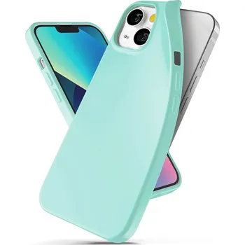 Pouzdro na mobilní telefon Mercury Ochranný kryt pro iPhone 13 - Mercury, Soft Feeling Mint