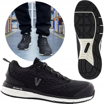 Pracovní obuv PRACOVNÍ OBUV S OCELOVOU ŠPIČKOU S1 ČERNÁ VEL. 47 VISMO