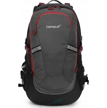 Městský batoh POHODLNÝ A PROSTORNÝ HORSKÝ BATOH CAMPUS HORTON 45L | LEHKÝ A PRODYŠNÝ | ŠEDÝ