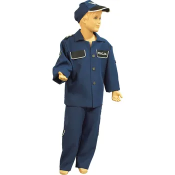 Karnevalový kostým Kostým POLICISTA UNIFORMA policejní převlek 110-116