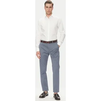 Pánská móda Calvin Klein Košile LV019EU017 Bílá Slim Fit 41