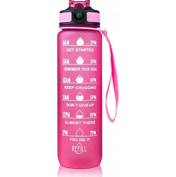 Lahev Na Pití Hydrate Heroes 1000 ml vícebarevný s brčkem a rukojetí