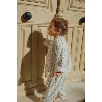 Dětská bavlněná bunda Konges Sløjd RHW X KS MIOBLU JACKET KS103613 béžová 01X, vel. 110-116