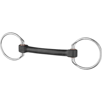 Udidlo pro koně BERIS Udidlo olivové nelomené Beris, extra měkké, 18 mm/7,5 cm 13,5 cm