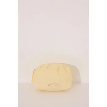 Kosmetická taška women'secret žlutá barva, 4849264