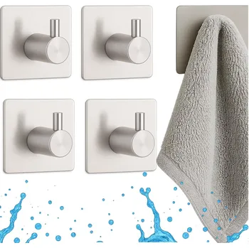 Věšák Háček bez vrtání Modeus , stříbrný, šedý