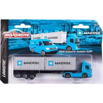 autíčko Nákladní vozidlo Majorette Logistic Maersk Volvo FMX