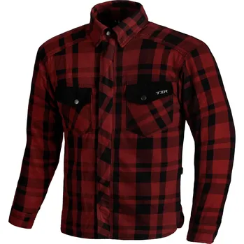 Moto bunda Knox Košile na motorku TXR Dixon červená Velikost: XL