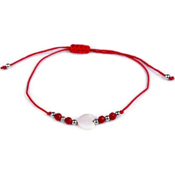 Krejčovské nůžky Annie's Knit Náramek se srdíčkem –⁠⁠⁠⁠⁠⁠ červený