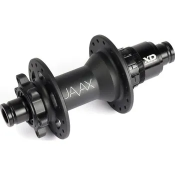 Náboj kola Zadní Boost náboj JAVAX M221B, Disc 6-děr, 28 děr, SRAM XD Ratchet, J-Bend, černý mat, s logem