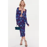 Versace Jeans Couture Každodenní šaty 74HAO922 Fialová Regular Fit 40