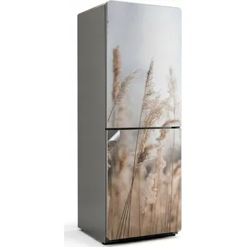 Fototapeta Samolepka / Fólie na ledničku s technologií Easy Stick - Tráva v mlze