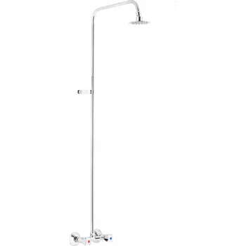 Vodovodní baterie Kuchyňská nástěnná baterie KFA Armatura Standard stříbrná