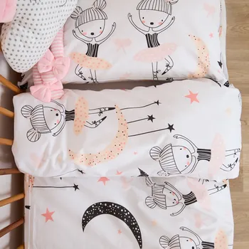 Povlečení Tegatex Dětské povlečení - Baletka 40*60 cm, 90*130 cm