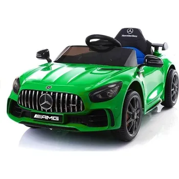 Dětské elektrovozidlo Mamido Dětské elektrické autíčko Mercedes GTR 2x45W Zelená