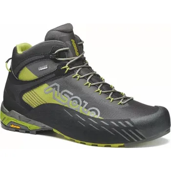 Pánská treková obuv Asolo Eldo Mid GV Green Oasis – pánské GTX nástupovky - UK 9,5