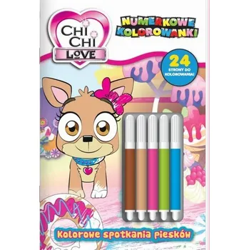 První čtění Kolorowe spotkania piesków. Chi Chi love. Numerkowe kolorowanki - opracowanie zbiorowe