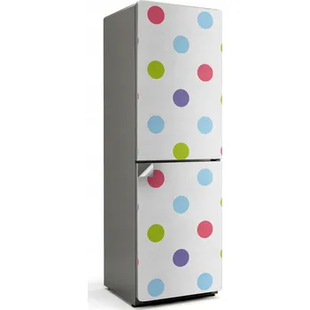 Fototapeta Samolepicí samolepka na ledničku Snadná Instalace - Vzor s barevnými tečkami