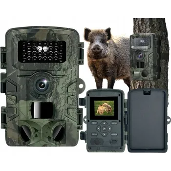 Bezpečnostní kamera FOTOPAST / LESNÍ KAMERA IR VODĚODOLNÁ FULL HD SNÍMAČ POHYBU 16MPx NOČNÍ REŽIM