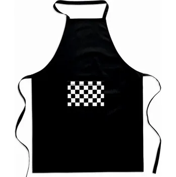 Kuchyňská zástěra Gastronomická zástěra kuchařská číšnická bavlna přední s kapsou