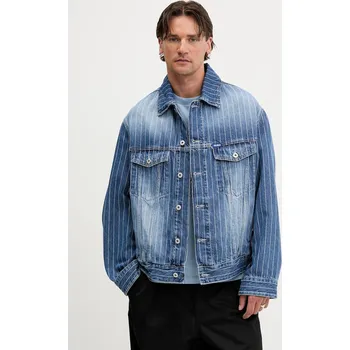 Pánská větrovka Džínová bunda Hugo Blue Kirkby 50541710 modrá 55J, vel. M