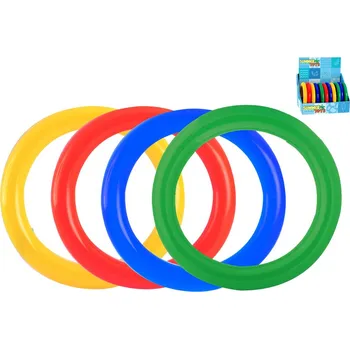 Dětský míč MikroTrading Kroužky potápěcí 14cm mix 4 barev Barva: Žlutá