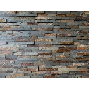 Obklad Přírodní obkladový kámen ZLÍN Přírodní obkladový kámen - BŘIDLICE REZAVÁ
