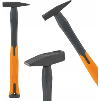 Kladivo ZÁMEČNICKÉ KLADIVO 300G FIBERGLASS PROTISKLUZOVÁ RUKOJEŤ